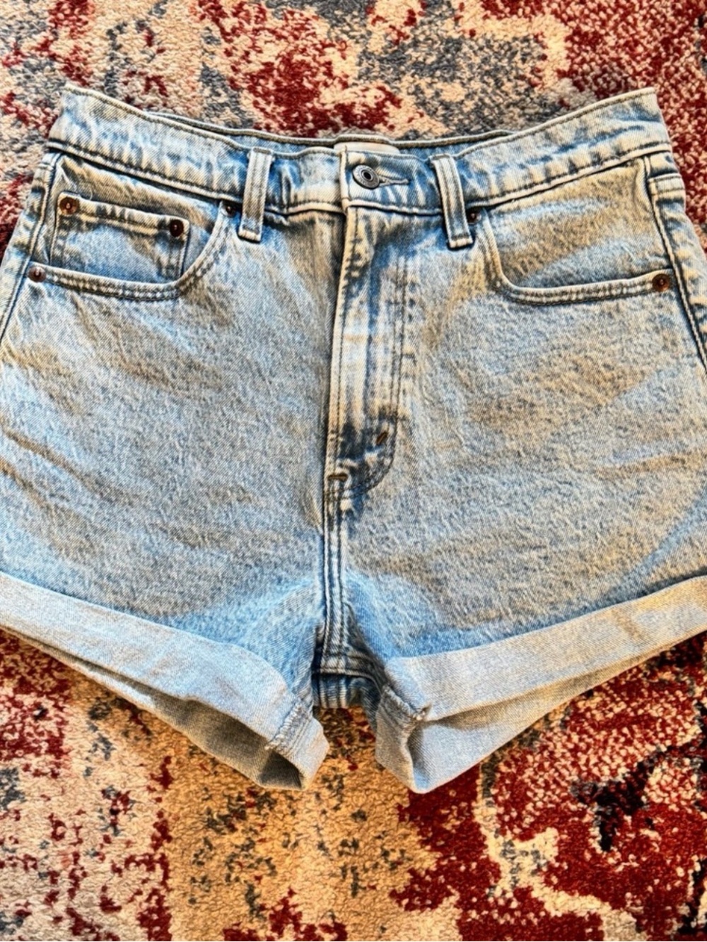 Abercrombie Curve Love High Waist Mom Short